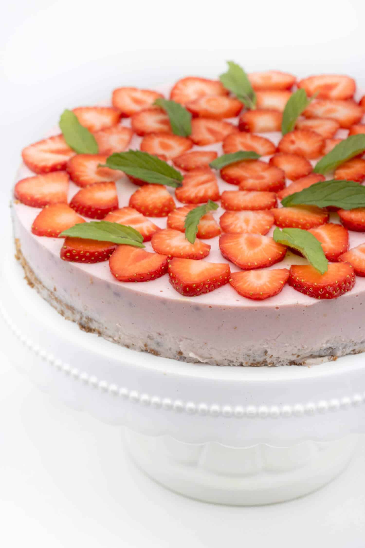 Keto Erdbeertorte Rezept