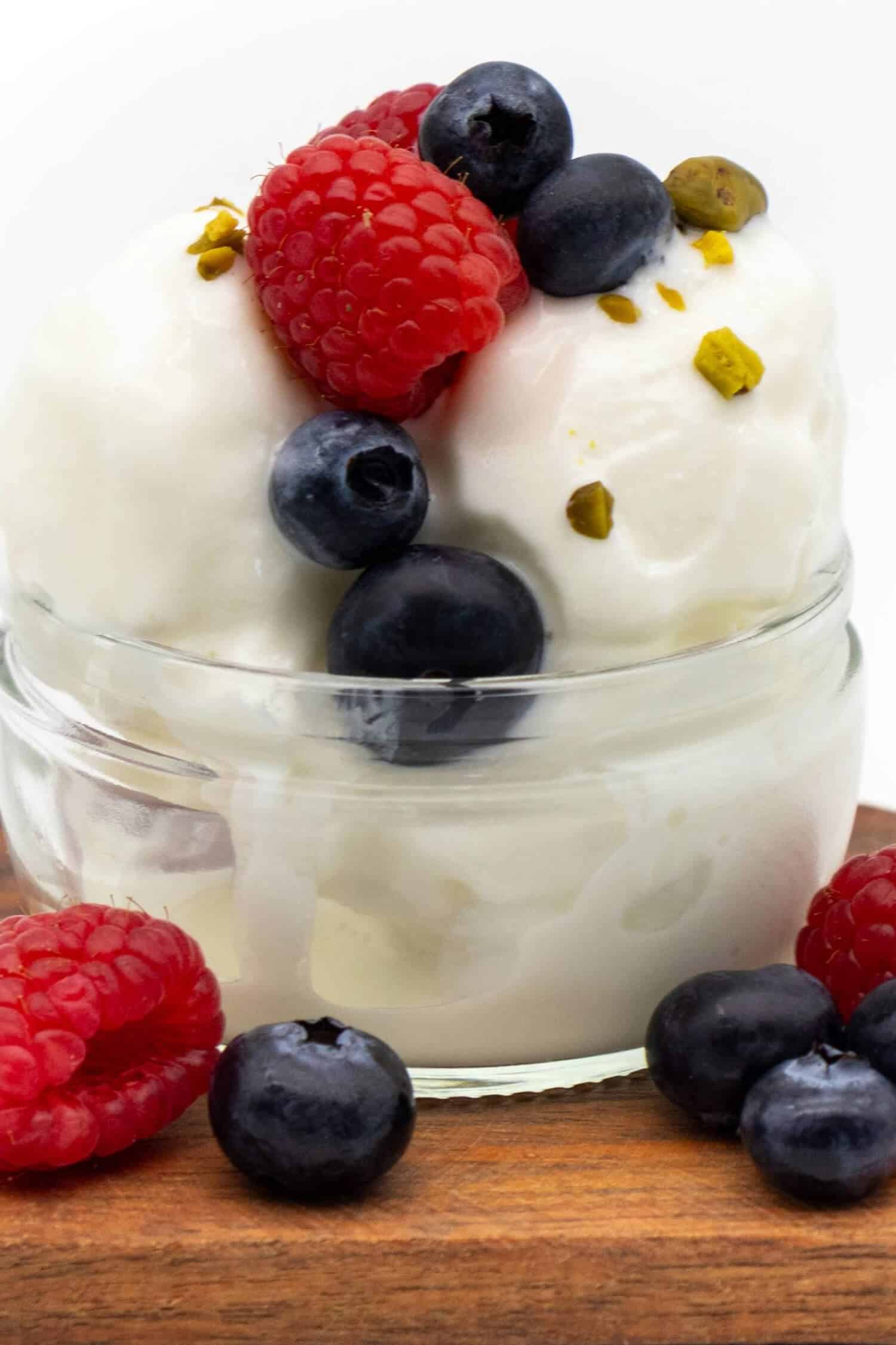 Protein Eis mit Magerquark Rezept kalorienarm