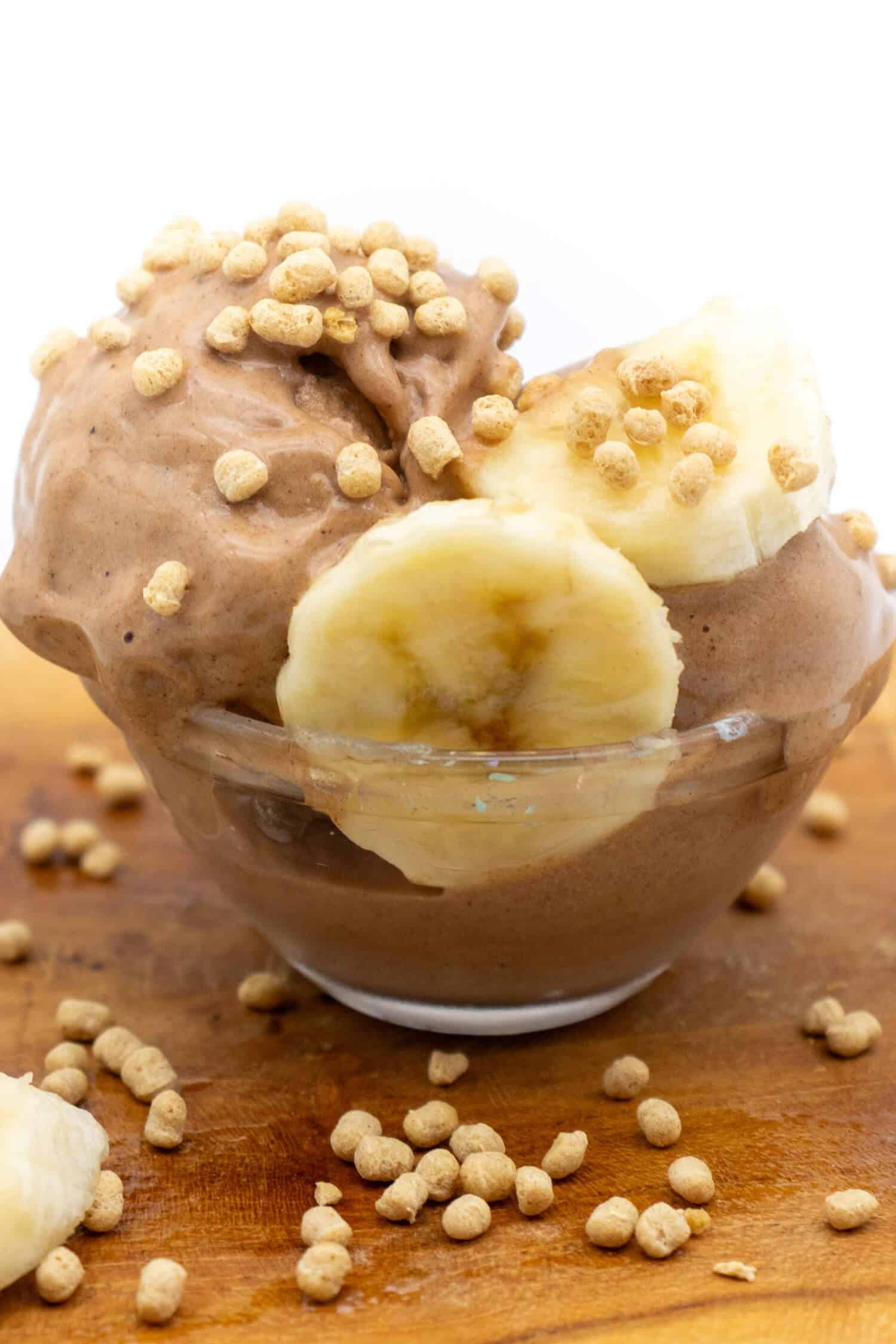 Gesundes Eis ohne Zucker für Kinder