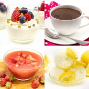 Gesunde Desserts - kalorienarme Rezepte ohne Zucker
