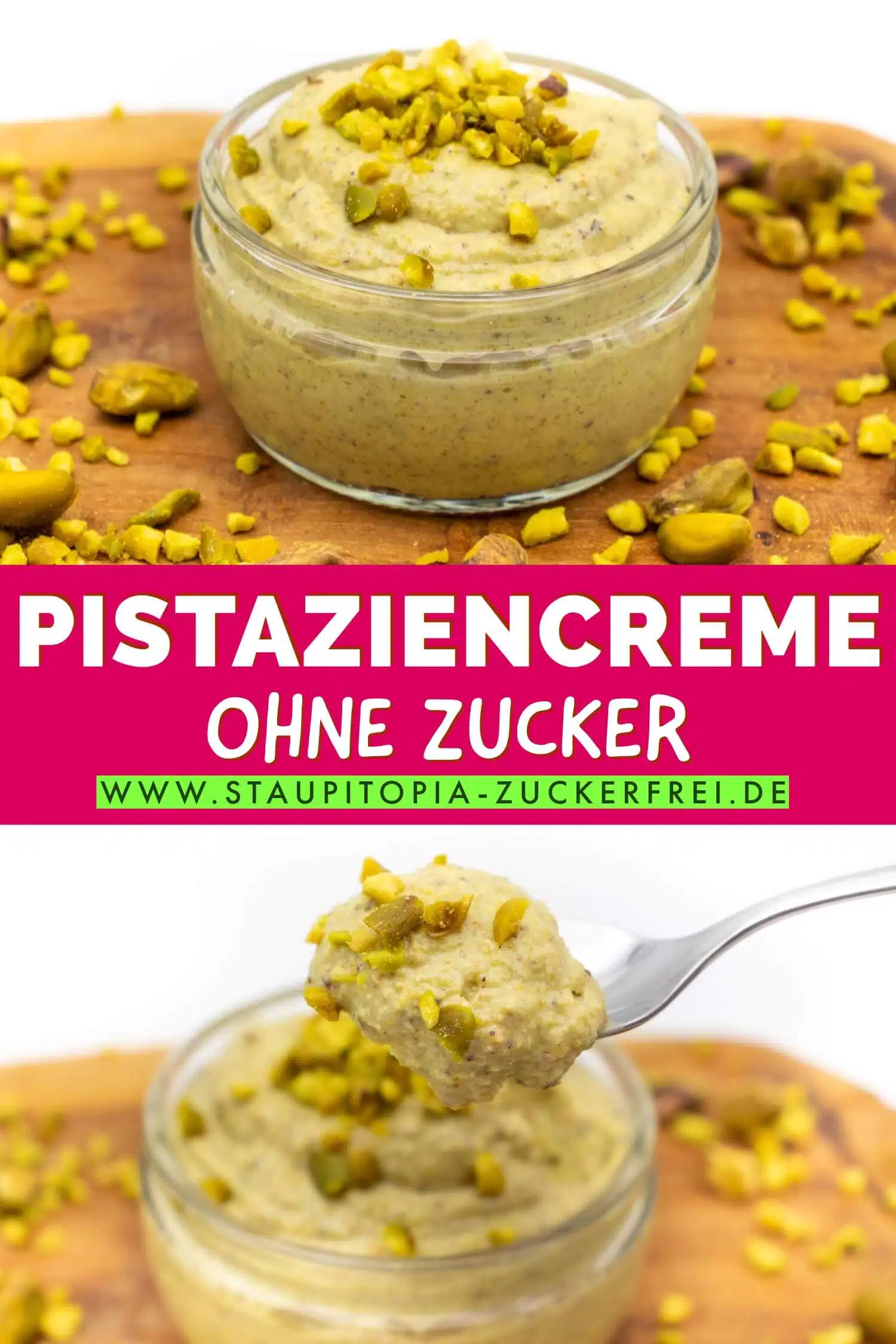 Gesunde Pistaziencreme ohne Zucker selber machen