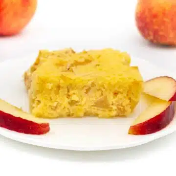 Kalorienarmer Apfelkuchen mit Joghurt und Quark