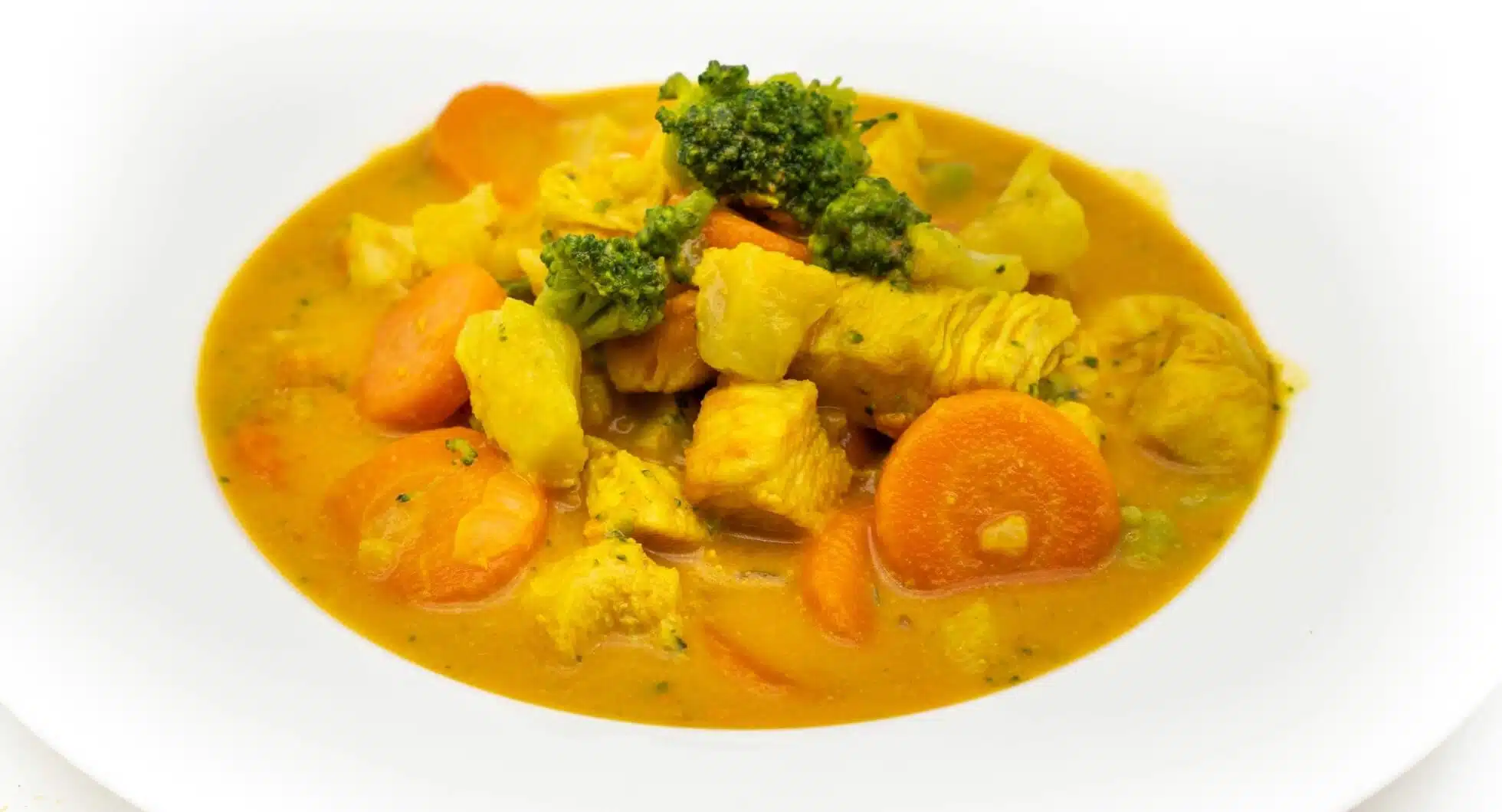 Low Carb Curry Rezept mit Gemüse, Hähnchen und Kokosmilch