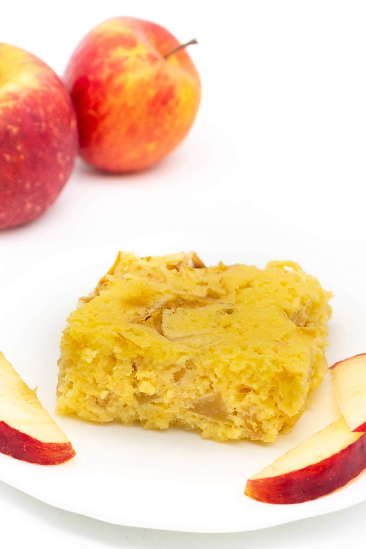 Protein Apfelkuchen mit Quark ohne Proteinpulver