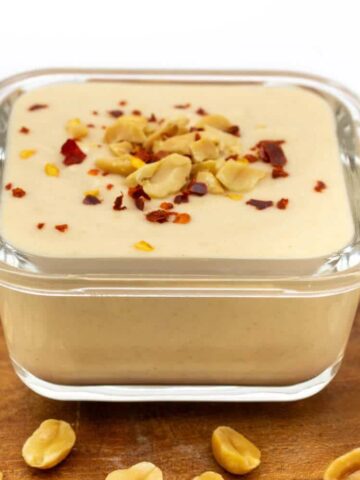 Erdnusssauce selber machen ohne Zucker
