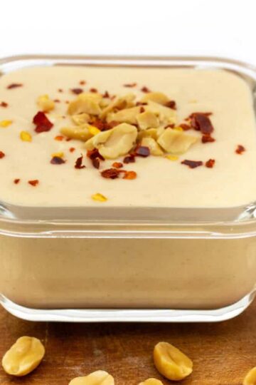 Erdnusssauce selber machen ohne Zucker