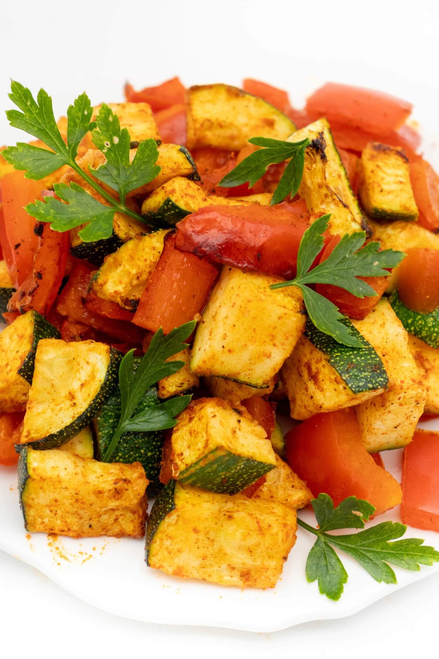 Gemüse Heißluftfritteuse Rezept