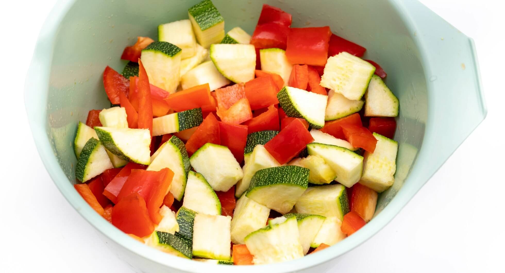 Gemüse im Airfryer Schritt 1