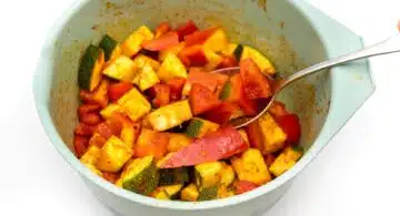 Gemüse im Airfryer Schritt 4