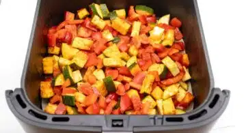 Gemüse im Airfryer Schritt 5