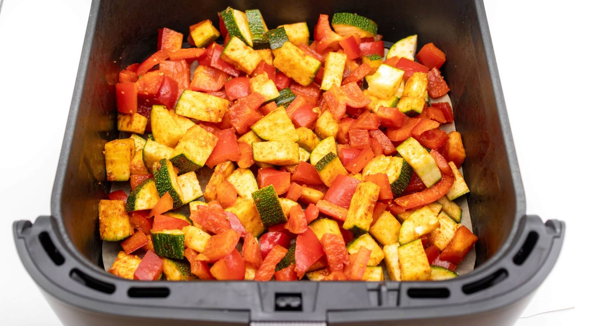 Gemüse im Airfryer Schritt 5