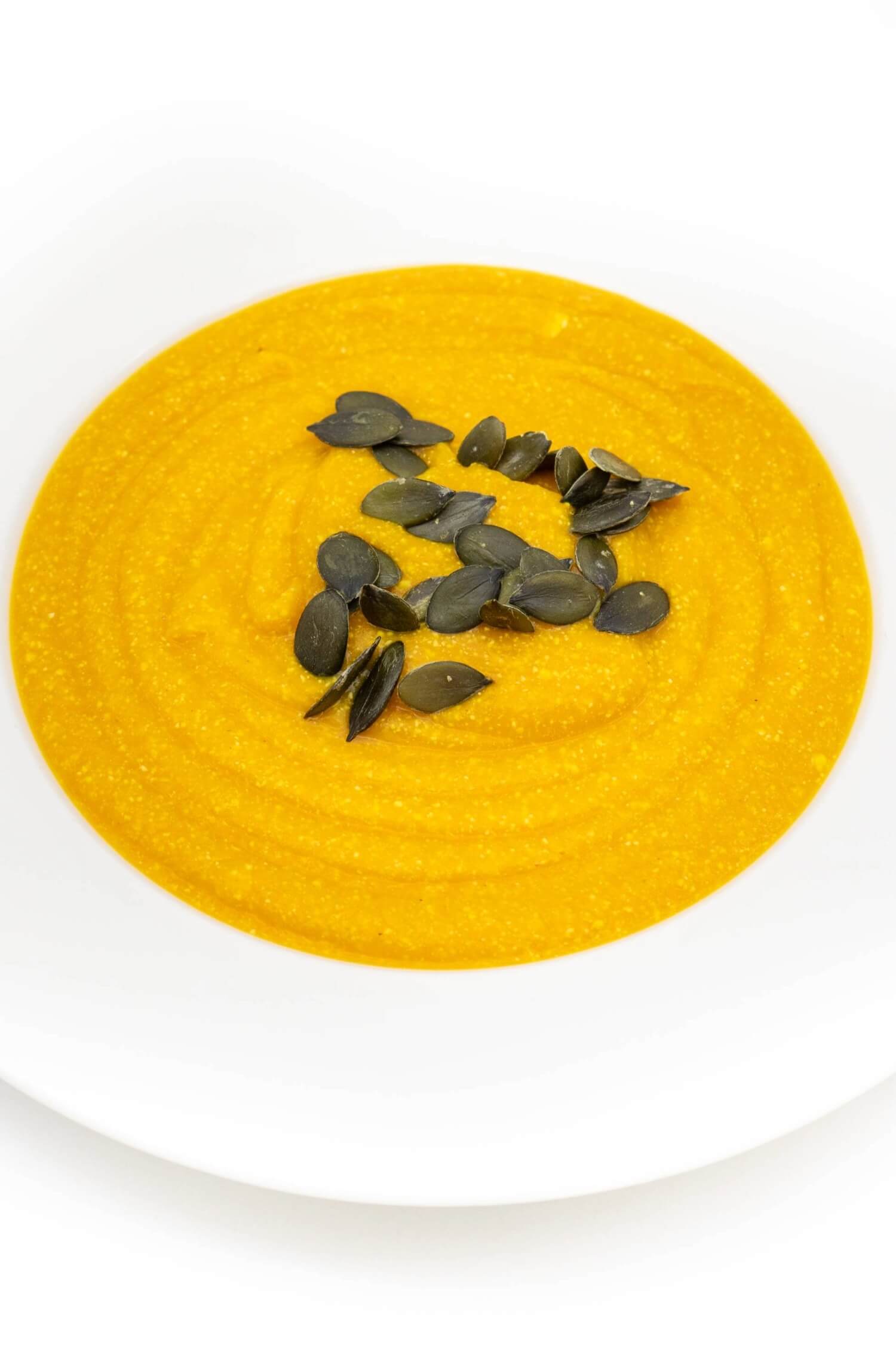 Gesunde Kürbissuppe kalorienarm