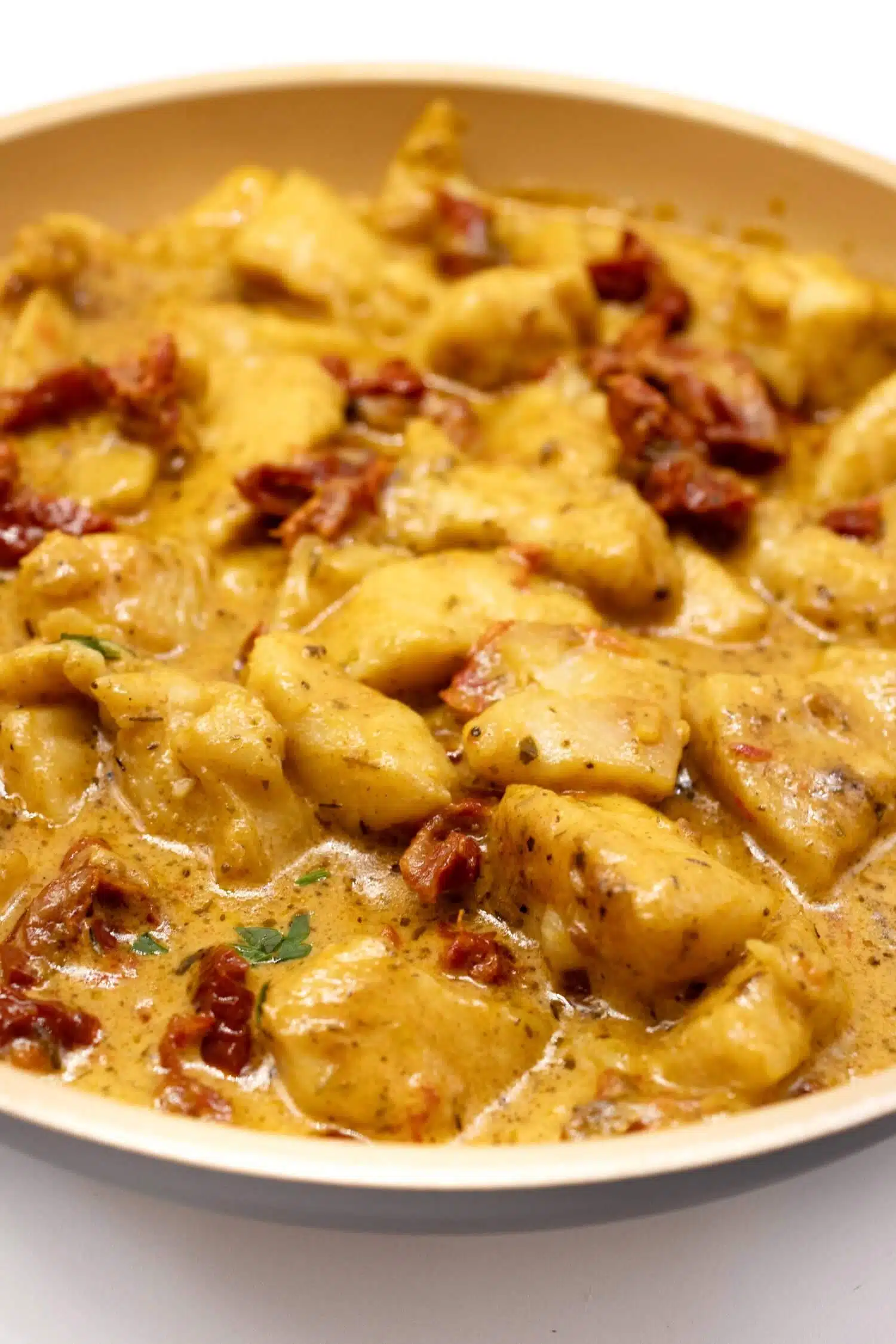 Gesunde Low Carb Hähnchen Pfanne zum Abnehmen