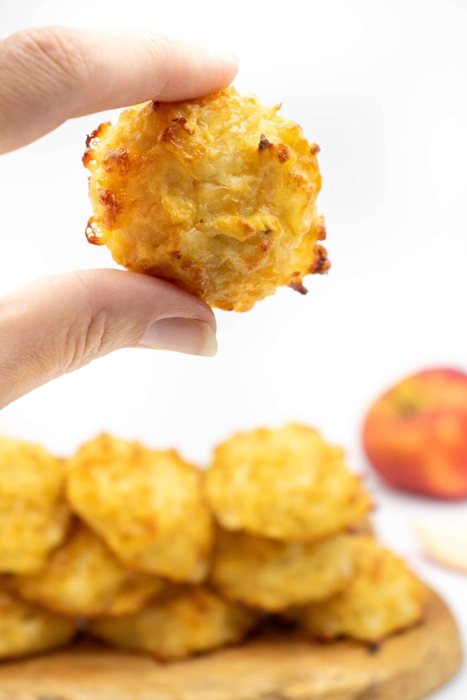 Herzhafte Low Carb Apfelbällchen Rezept