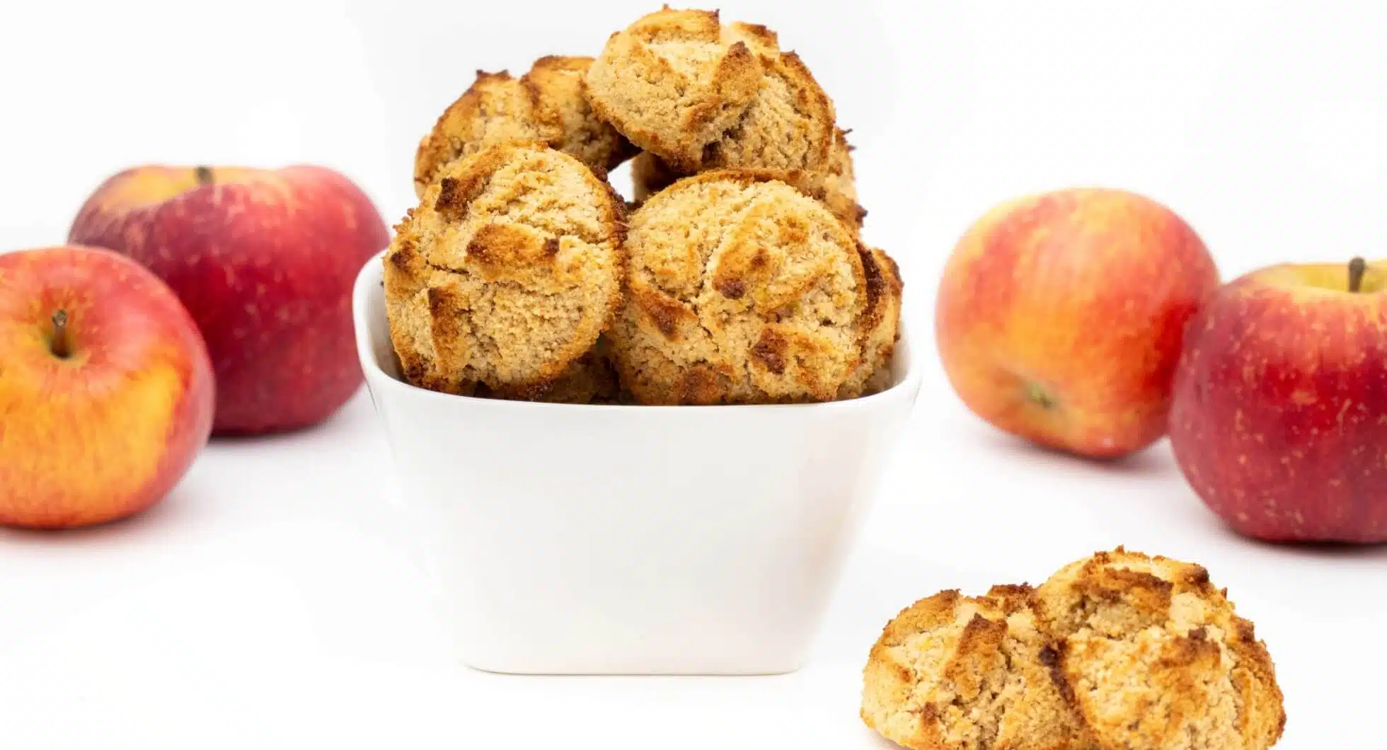 Kekse mit Apfelmus ohne Zucker und Low Carb