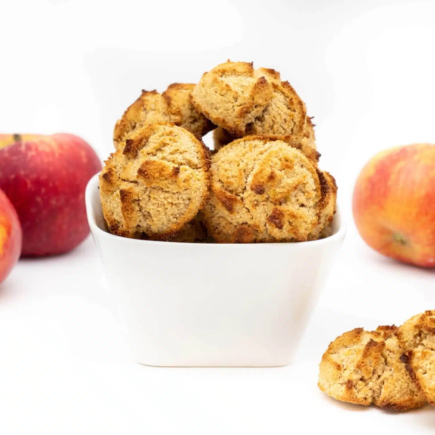 Kekse mit Apfelmus ohne Zucker