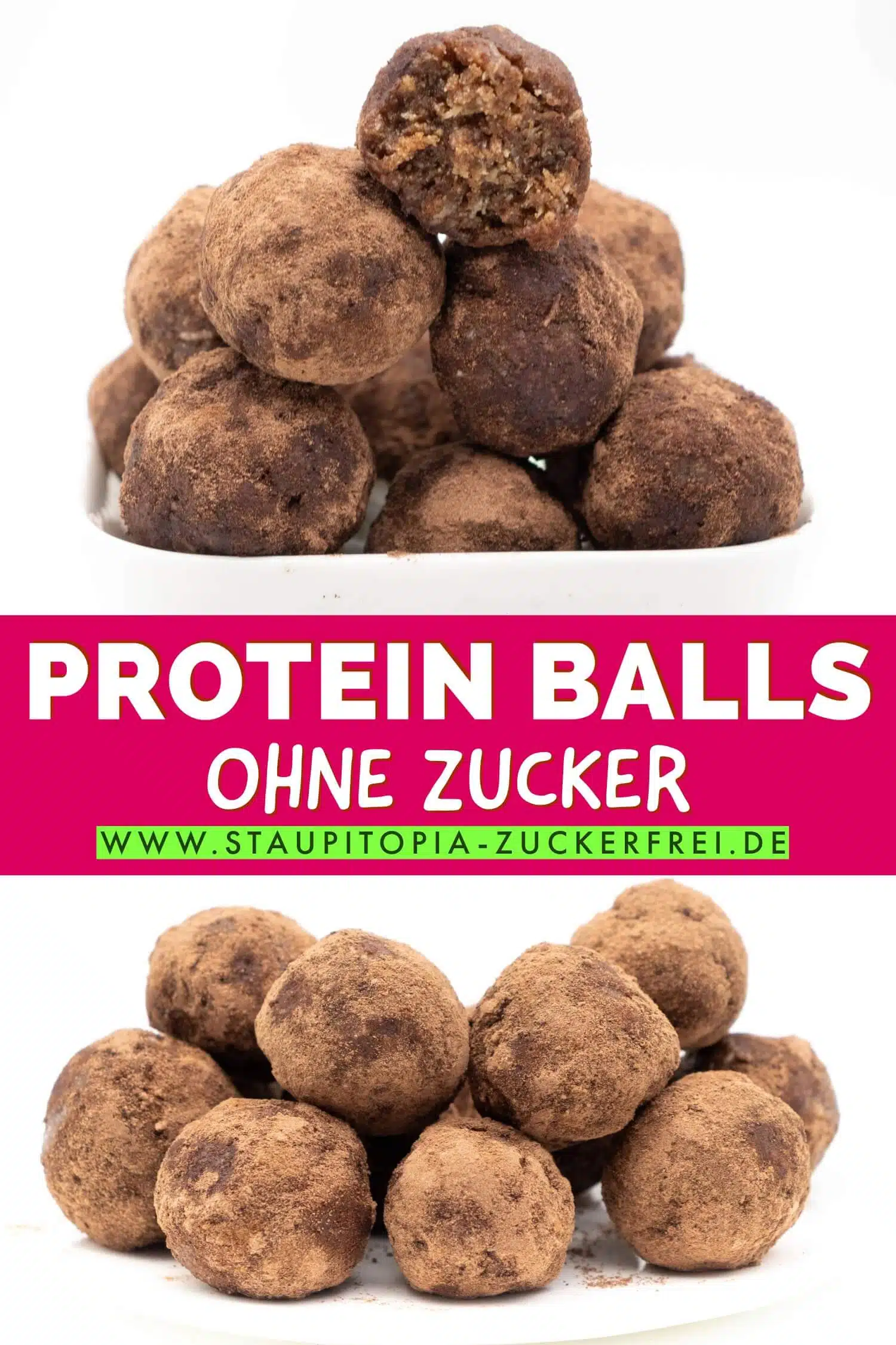 Keto Protein Balls ohne Zucker selber machen