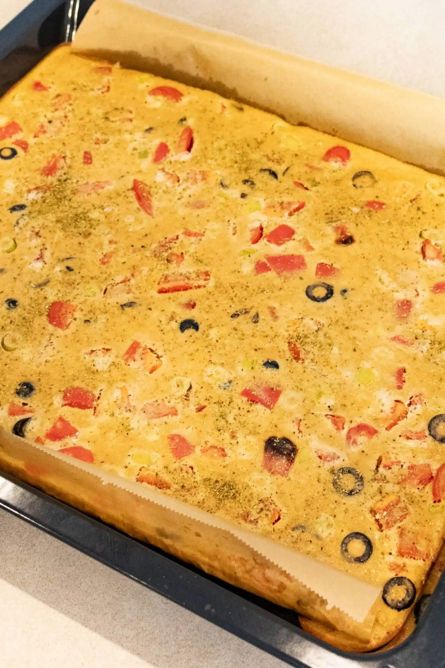Keto Thunfischkuchen vom Blech Rezept proteinreich