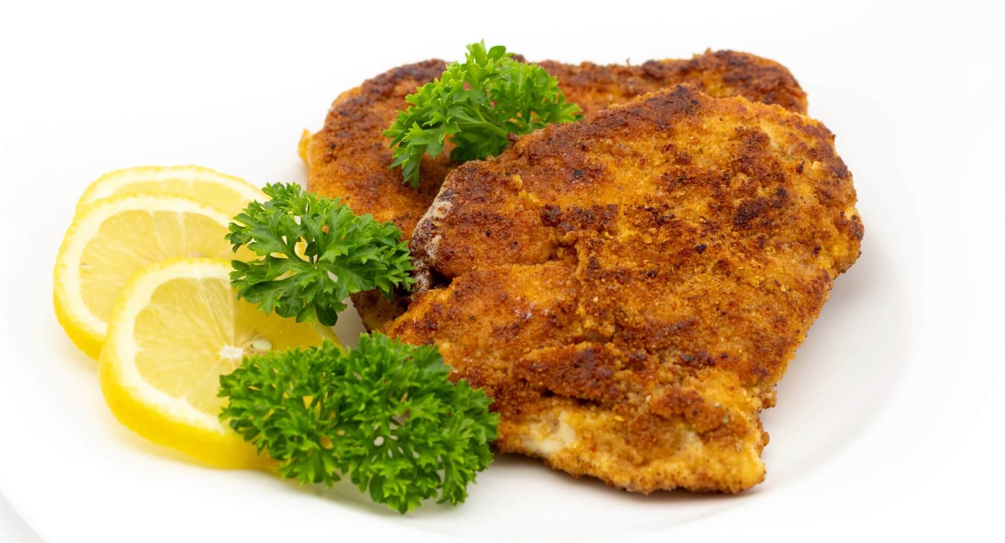 Low Carb Schnitzel Rezept mit knspriger und proteinreicher Panade