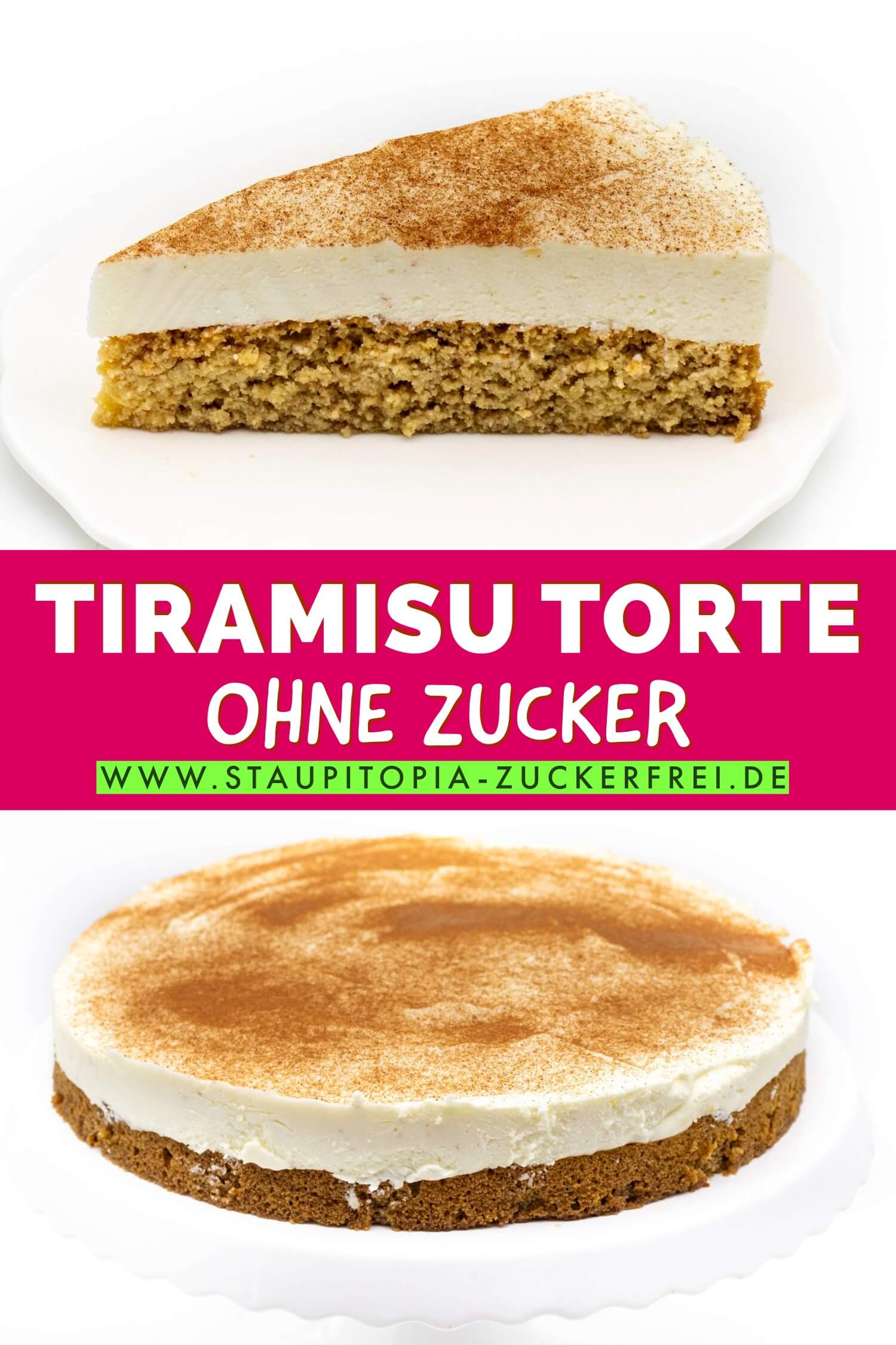Low Carb Tiramisu Torte ohne Zucker Rezept