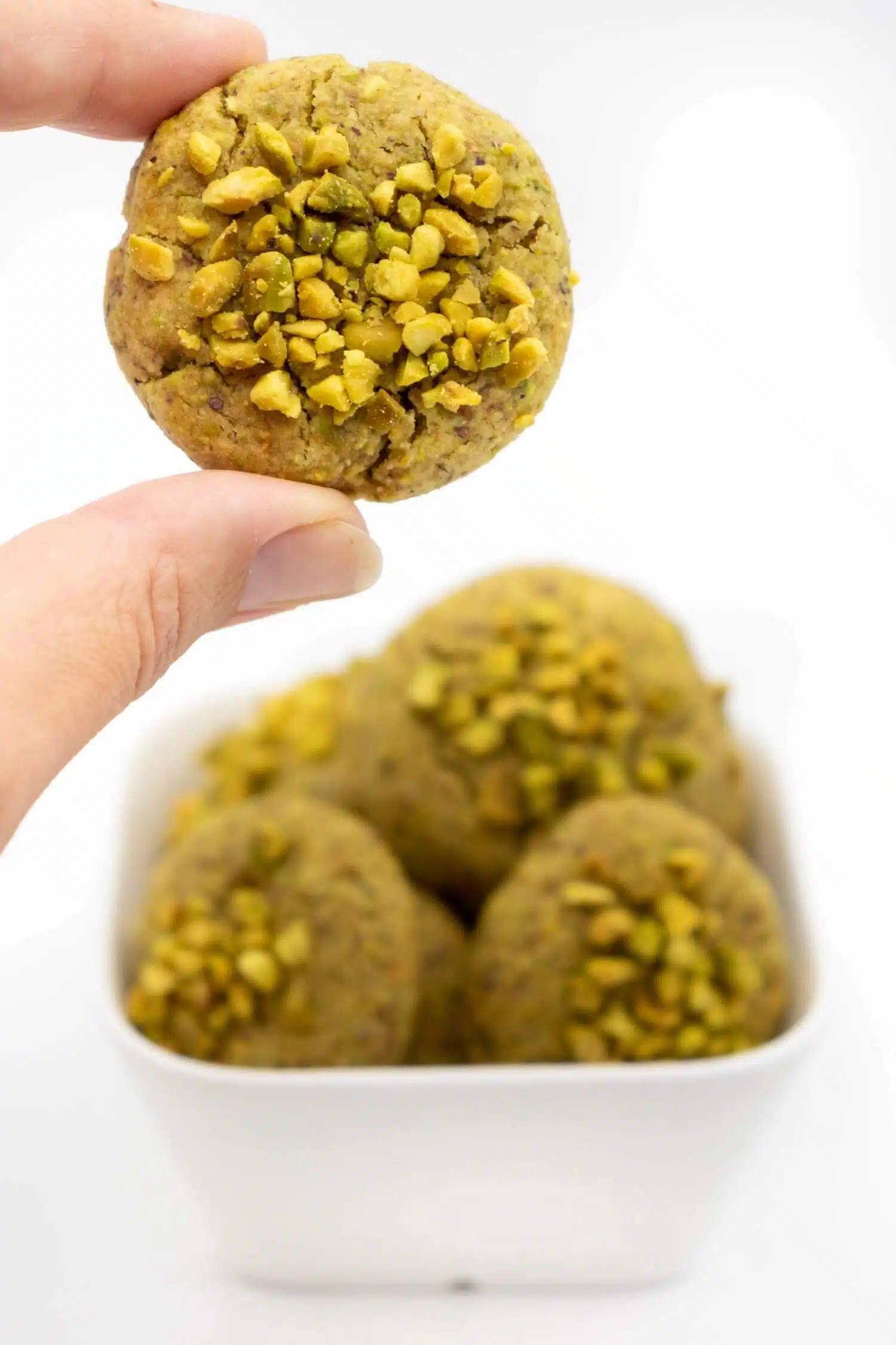 Low Carb und Keto Pistazienplätzchen Rezept