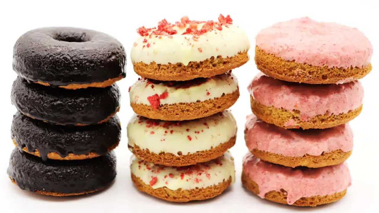 Gesunde Donuts ohne Zucker selber machen