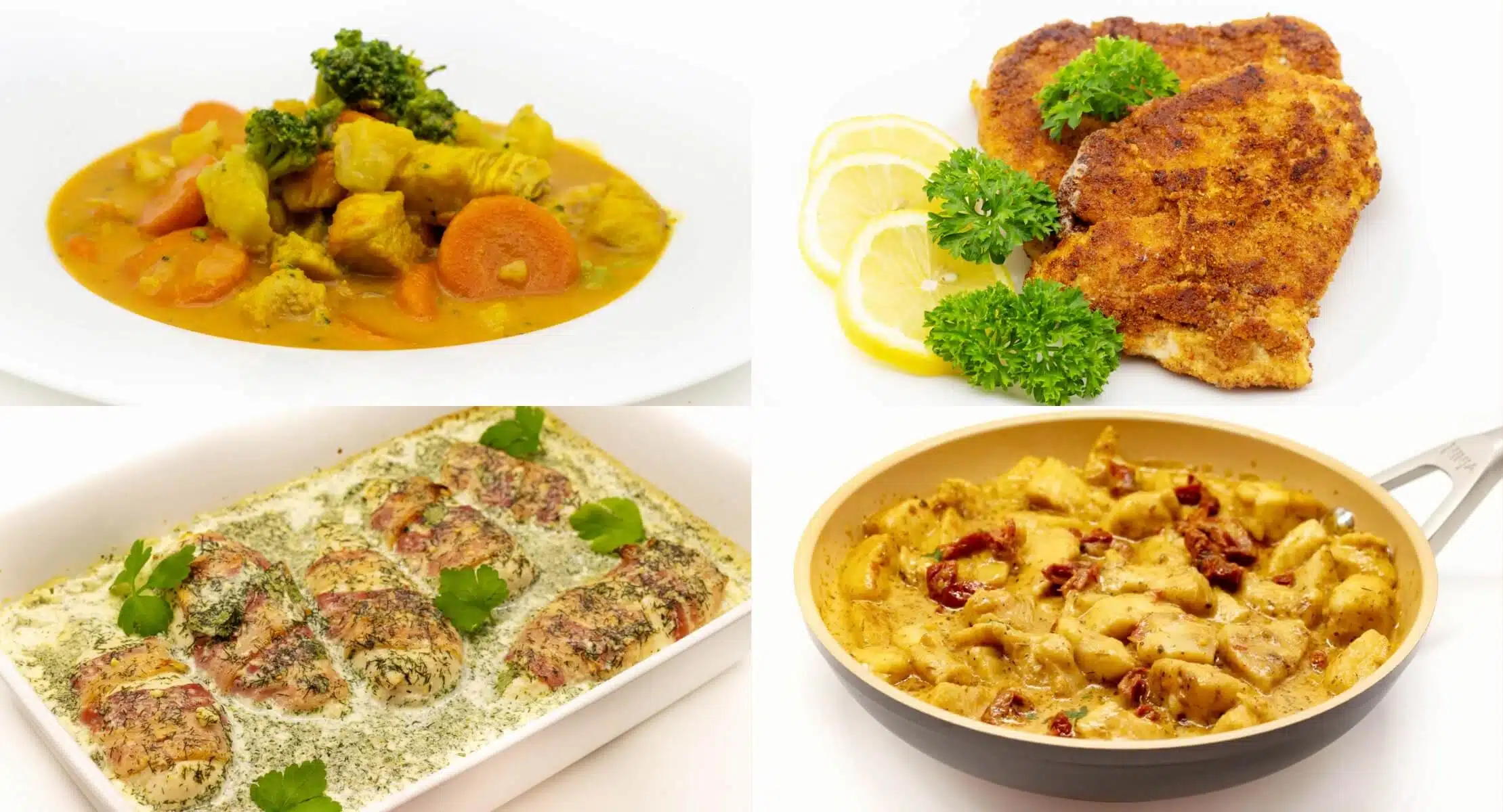 Gesunde Hähnchen Rezepte Low Carb zum Abnehmen schnell