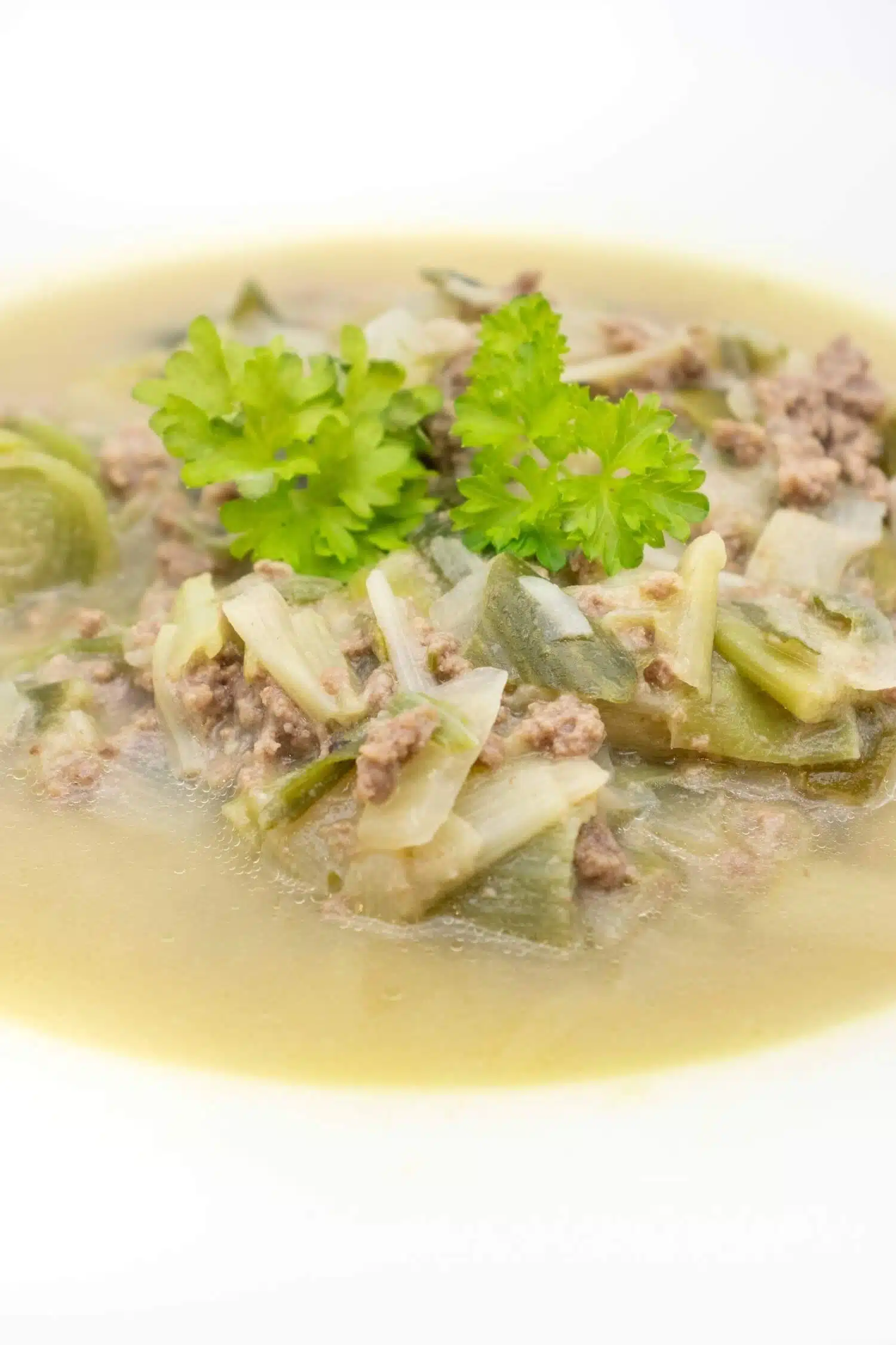 Käse Lauch Suppe Low Carb Rezept