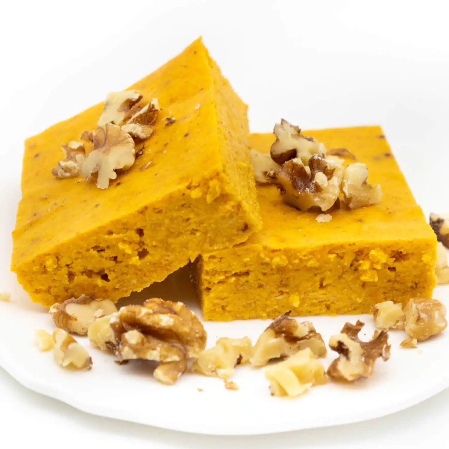 Kalorienarmer Kürbiskuchen ohne Zucker Rezept