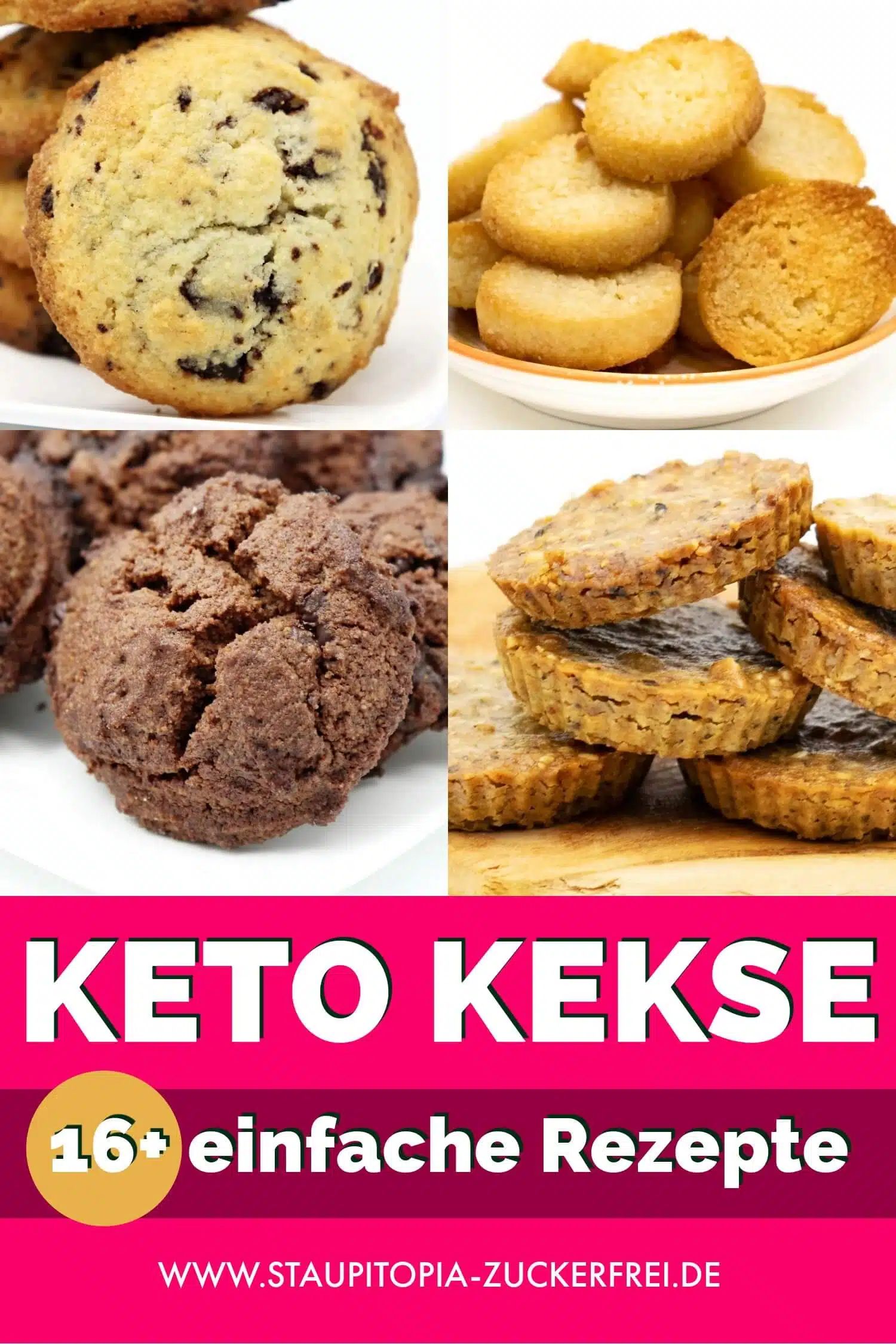 Keto Kekse einfache Rezepte mit Mandelmehl und Kokosmehl