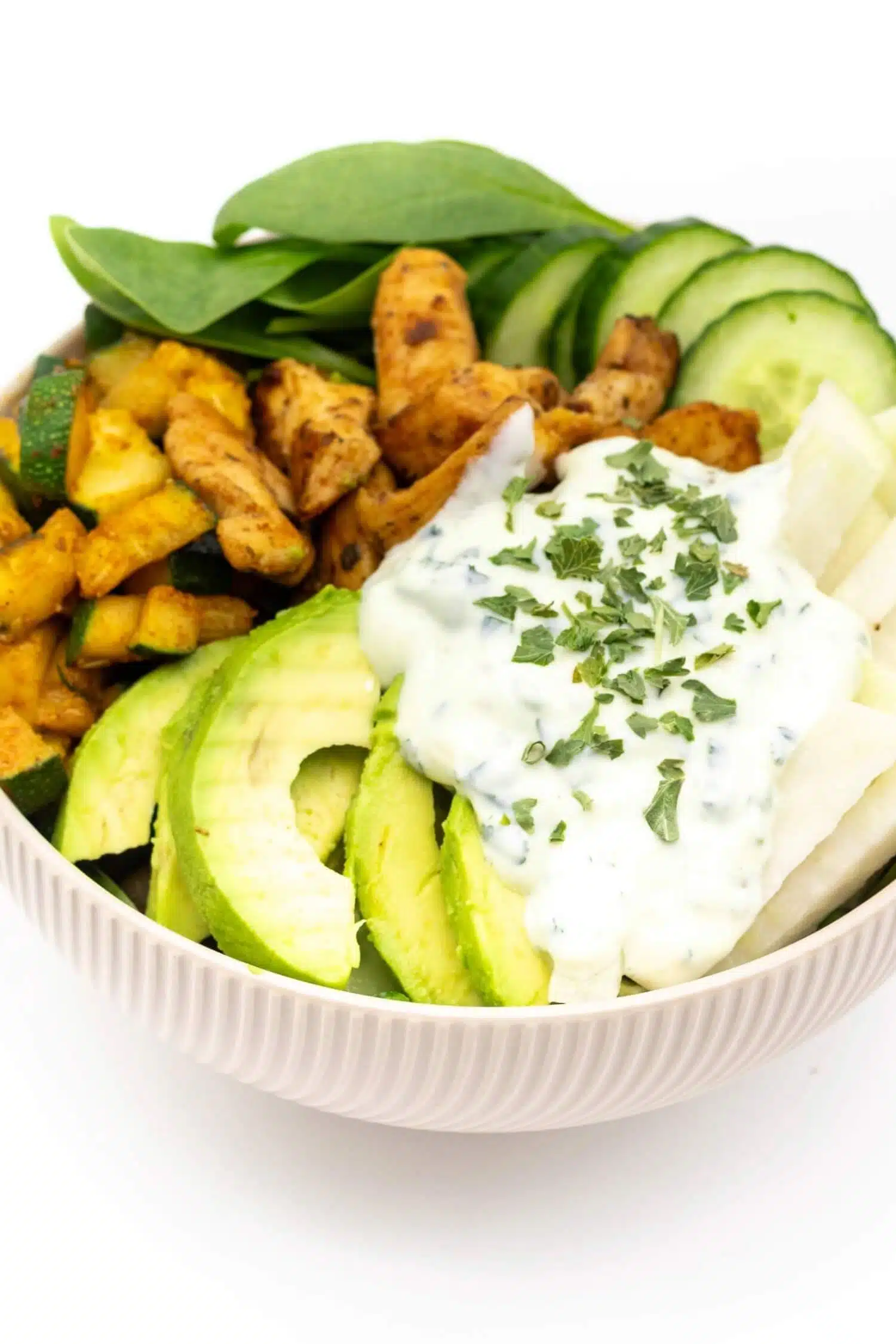 Low Carb Bowl Abendessen Rezept