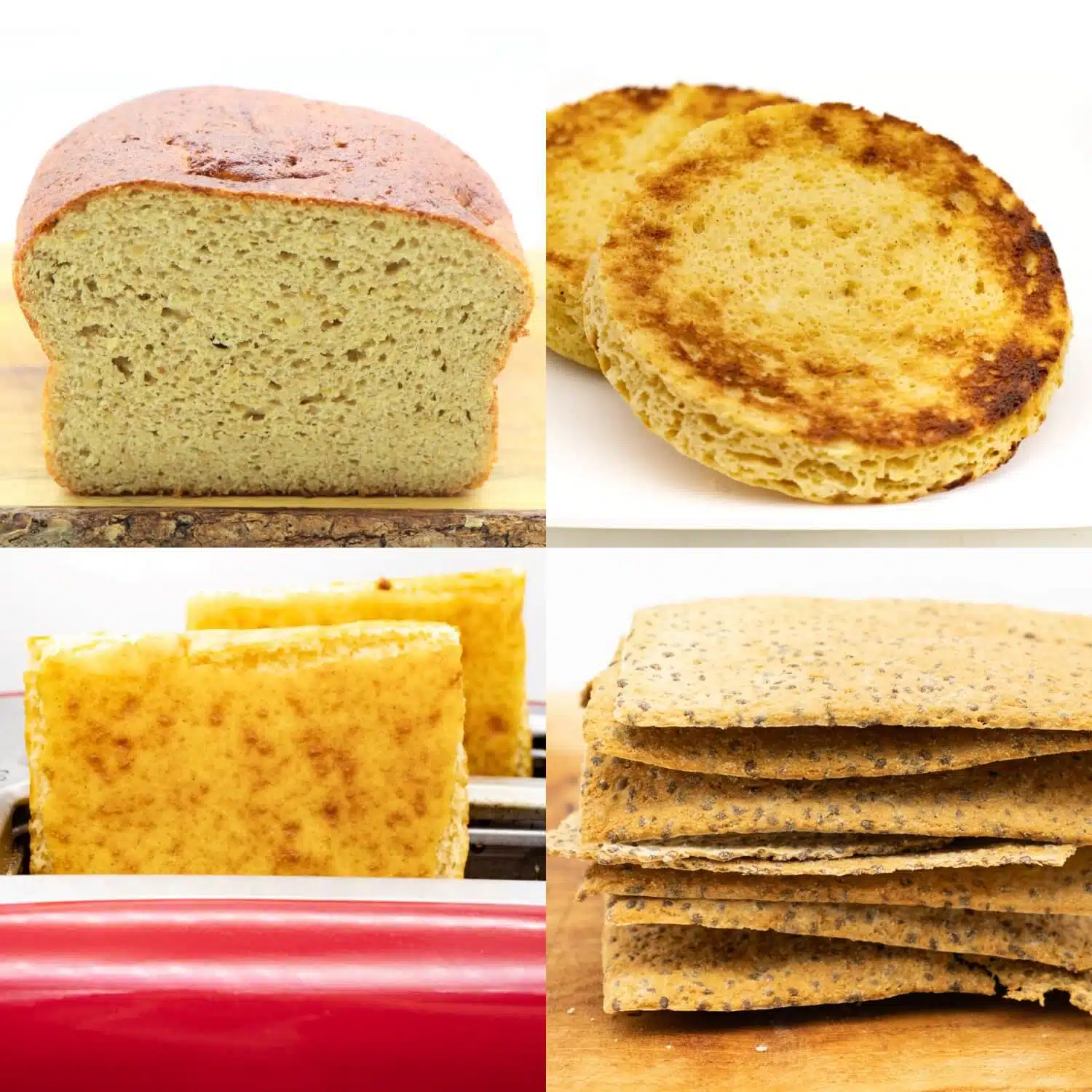 Low Carb Brot Rezepte ohne Kohlenhydrate