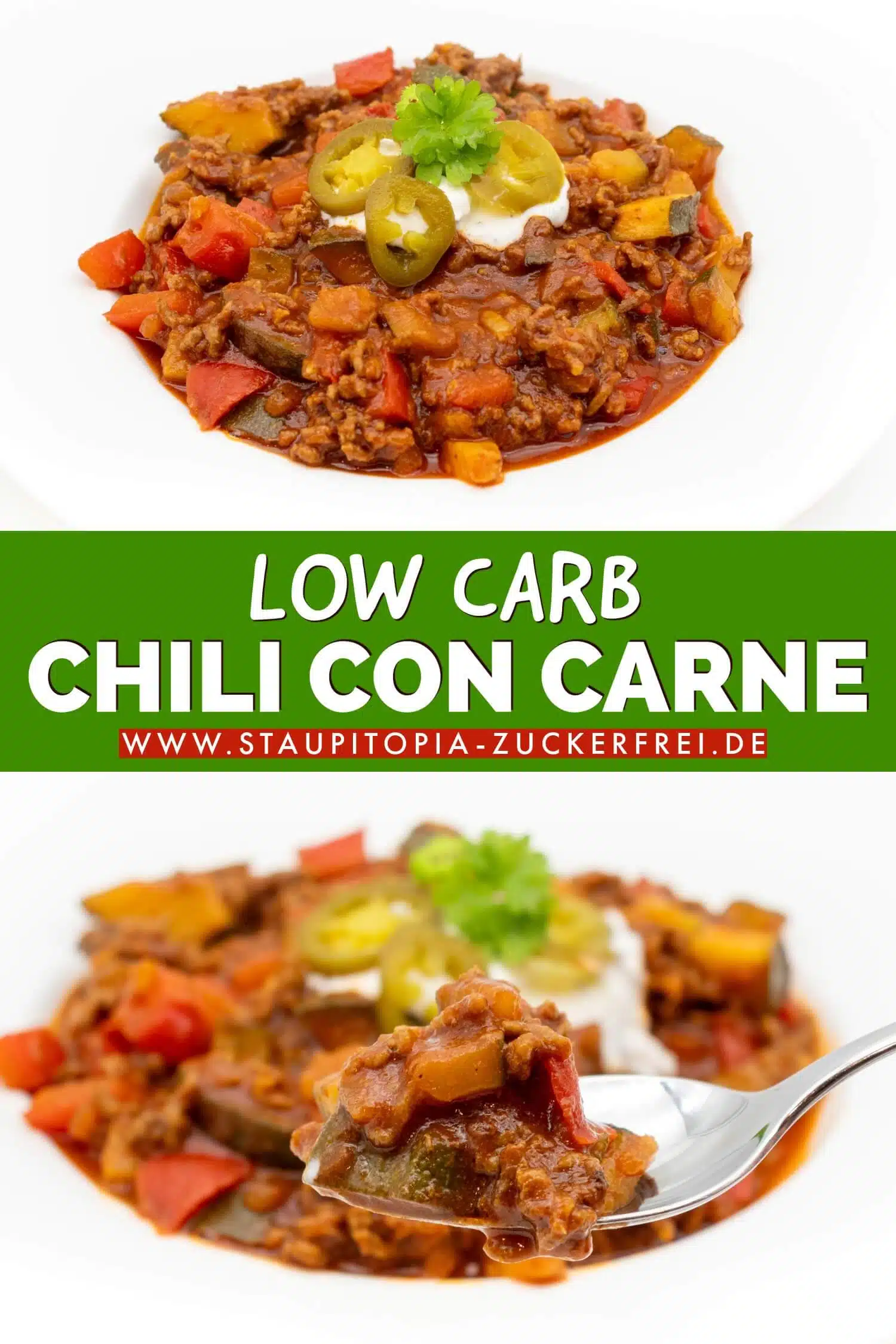 Low Carb Chili con Carne ohne Bohnen Rezept