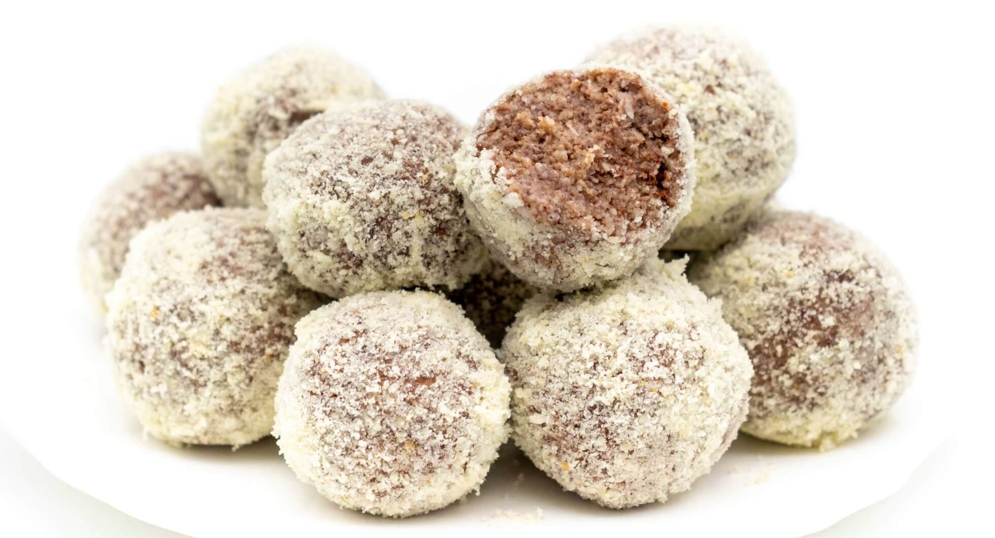 Protein Pralinen ohne Zucker Rezept Low Carb