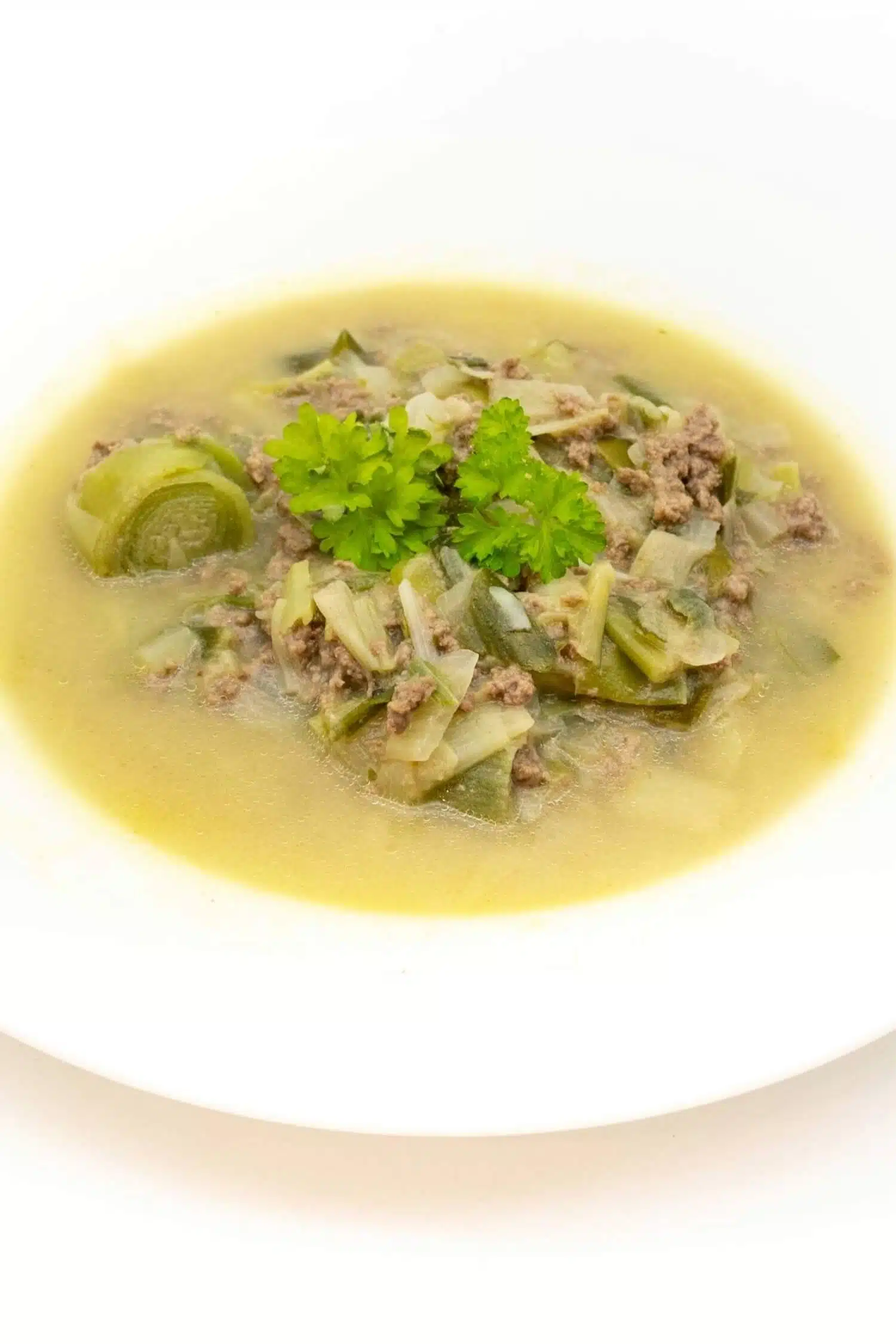 Suppe mit wenig Kalorien zum Abnehmen