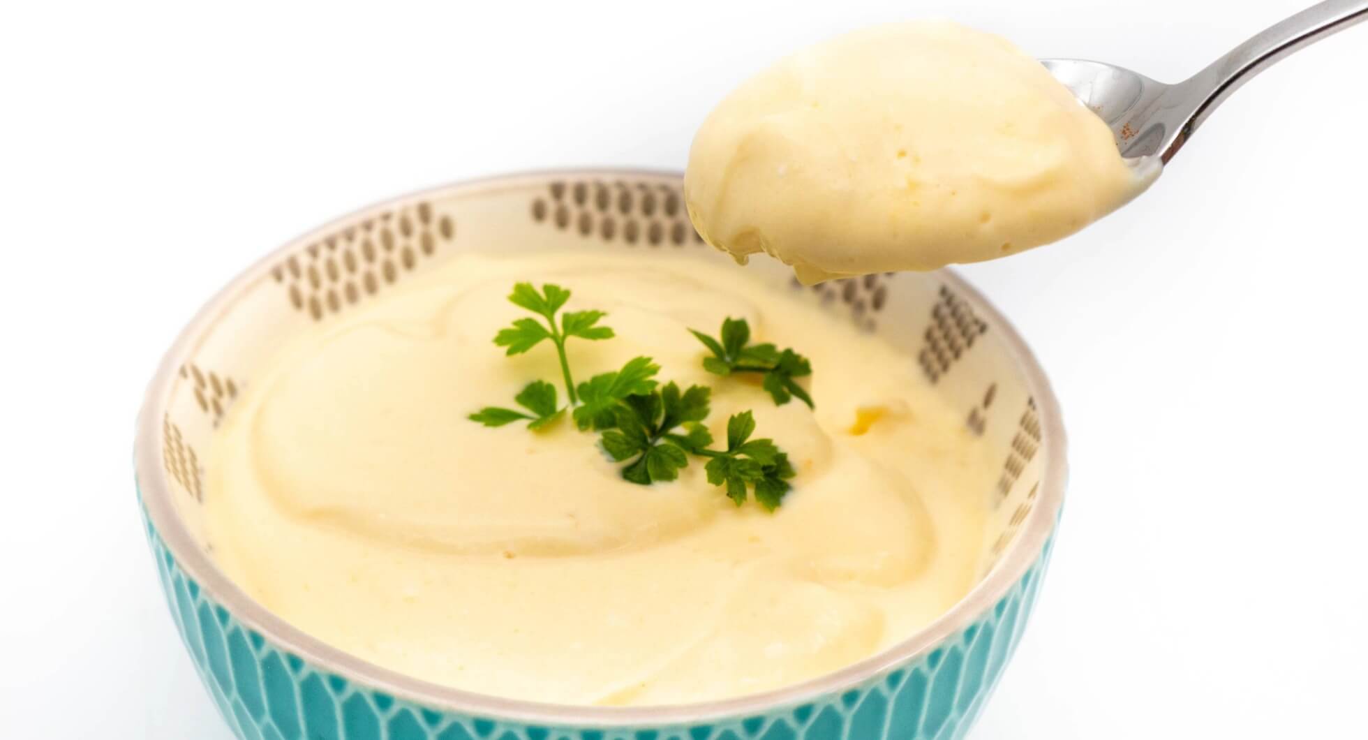 Gesunde Mayonnaise selber machenmit gekochten Eiern