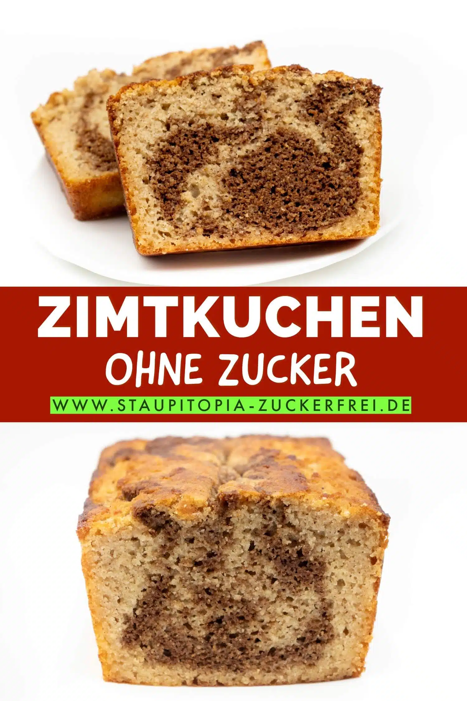 Keto Zimtkuchen ohne Zucker selber machen
