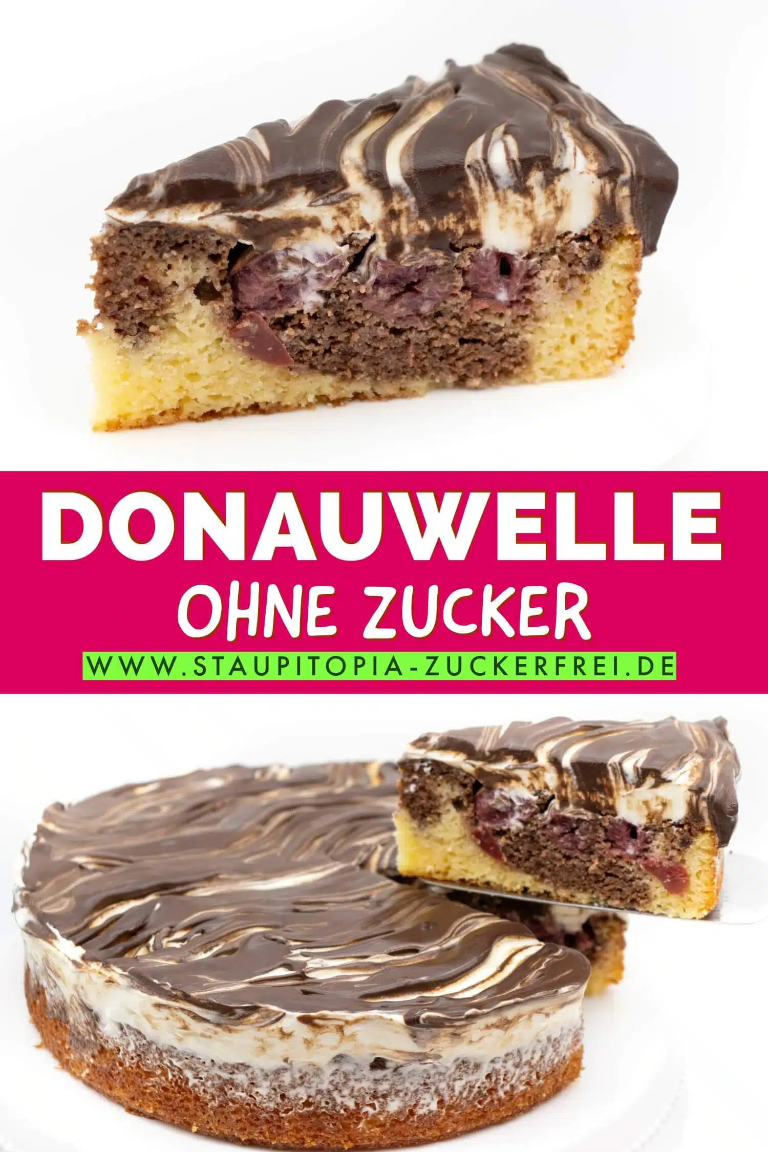Low Carb Donauwelle zuckerfrei und kalorienarm