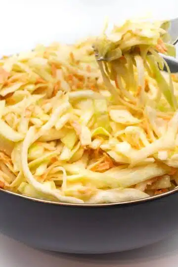 Protein Coleslaw ohne Mayo Rezept