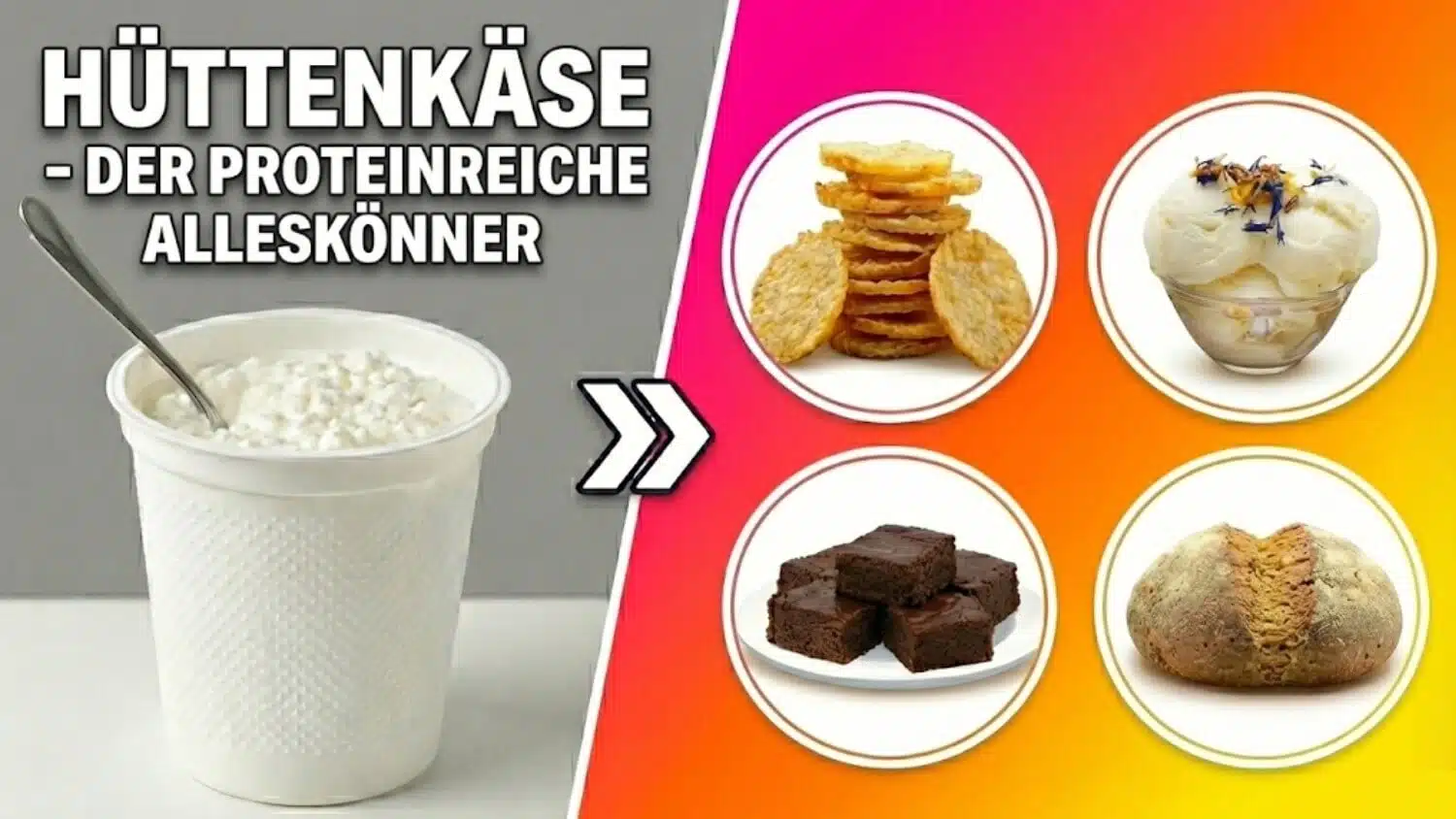 Hüttenkäse - der proteinreiche Alleskönner für süß und salzig