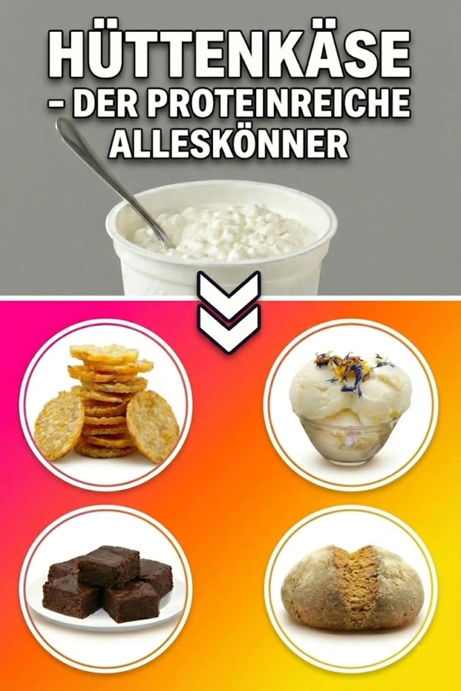 Hüttenkäse Verwendung Ideen