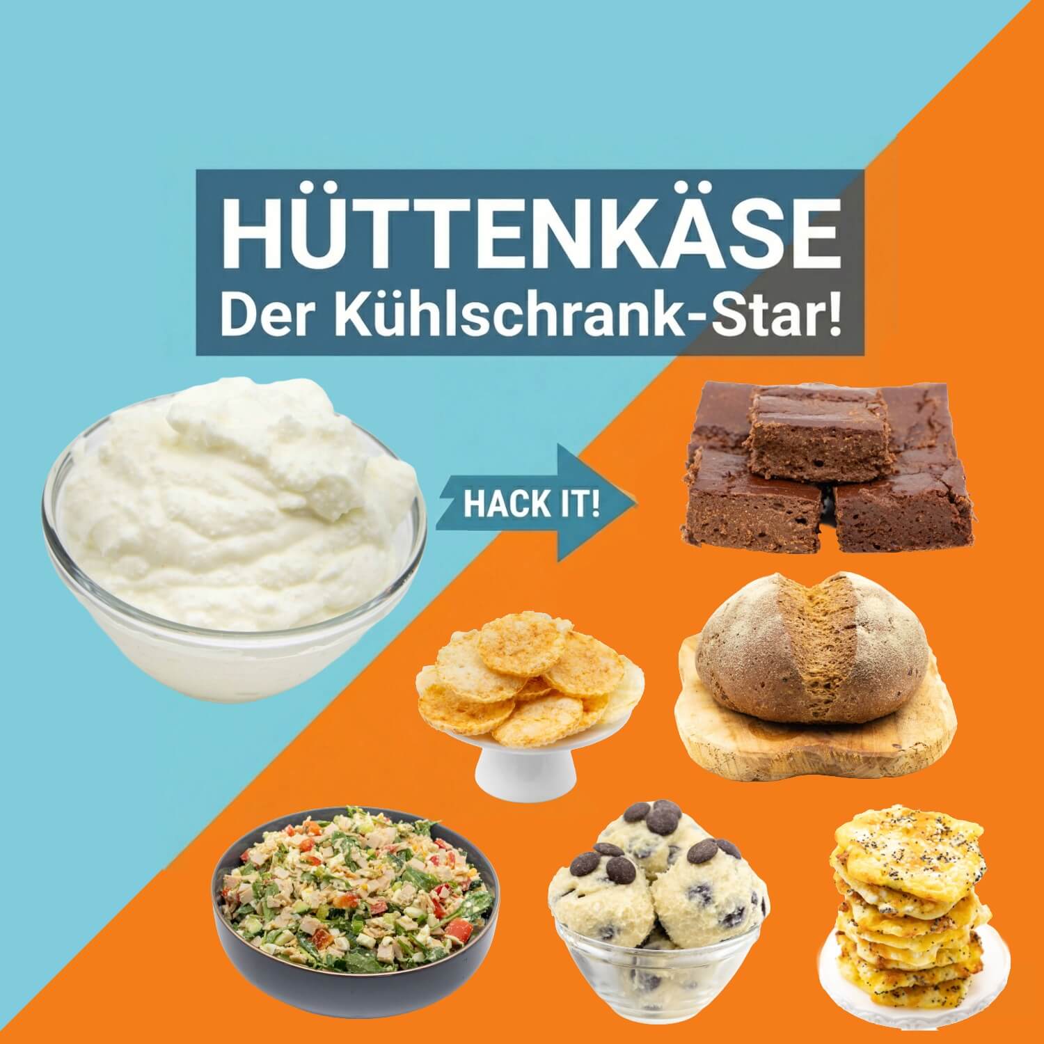 Hüttenkäse - der proteinreiche Alleskönner