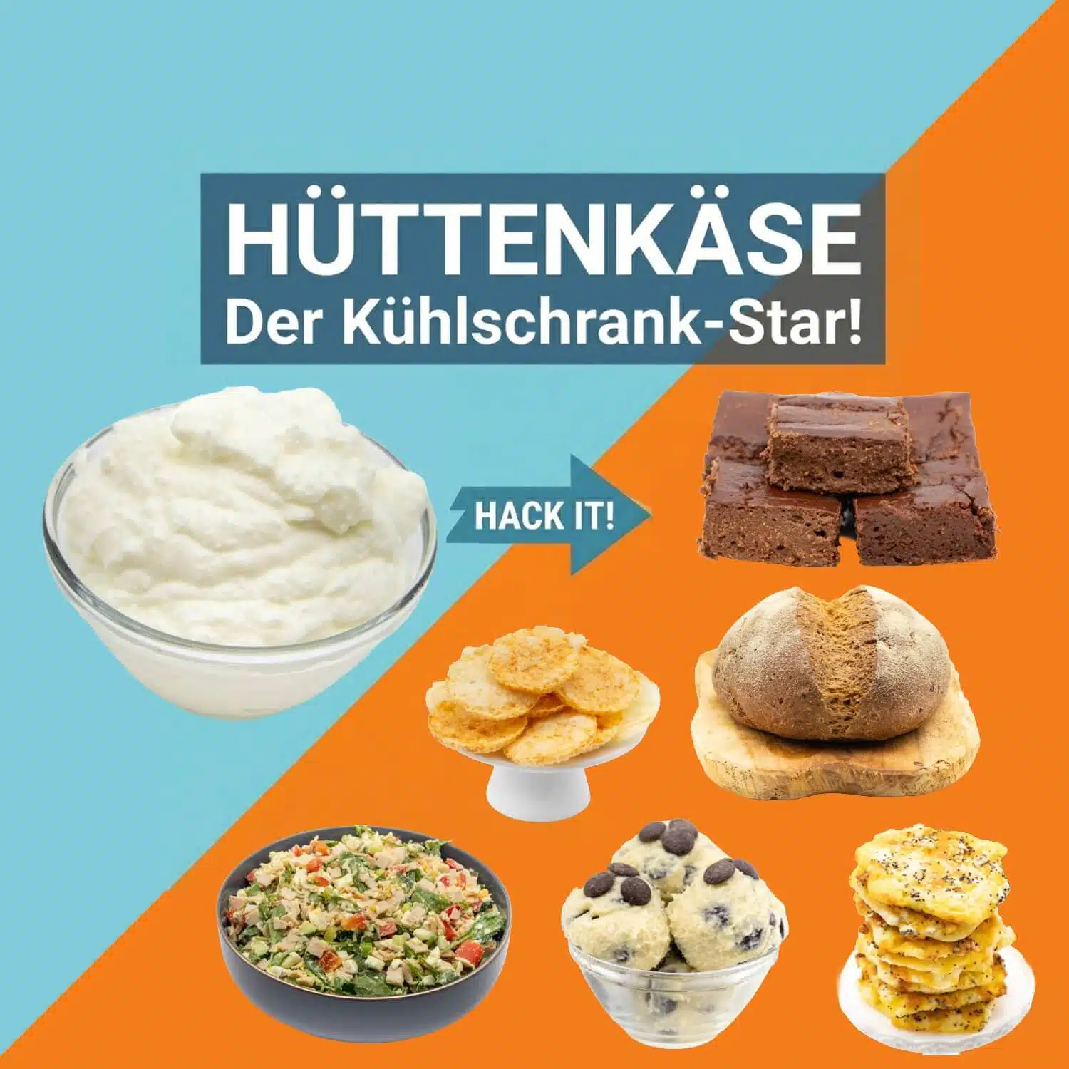 Hüttenkäse - der proteinreiche Alleskönner