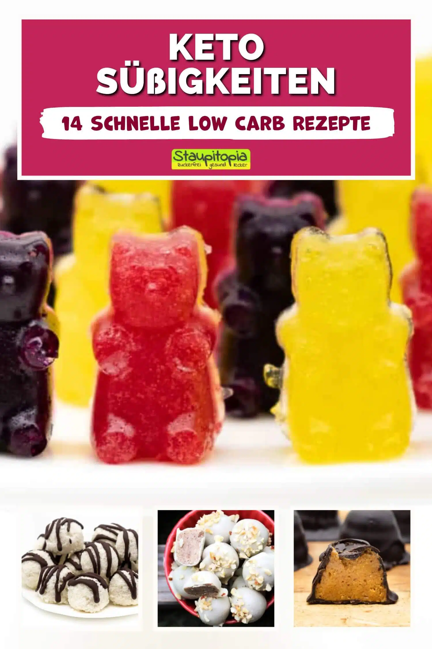 Keto Süßigkeiten schnelle Low Carb Rezepte zum Selbermachen