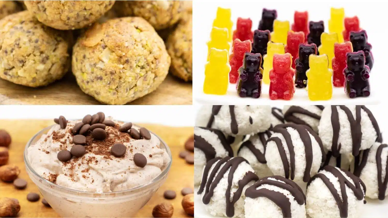 Keto Süßigkeiten selber machen wenig Zutaten