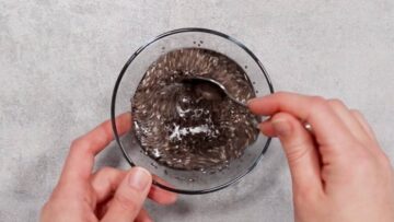 1-2-3 Brot ohne Zucker vorbereiten