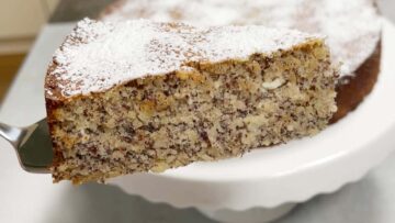 1-2-3 Kuchen ohne Zucker dekorieren