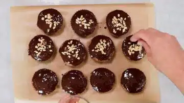 1-2-3 Muffins ohne Zucker dekorieren