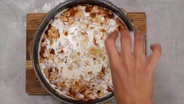 Apfel Mandel Kuchen ohne Zucker: abkühlen