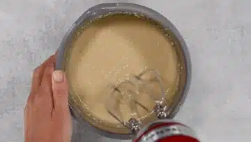 Apfel Streusel Muffins ohne Zucker: Rühren